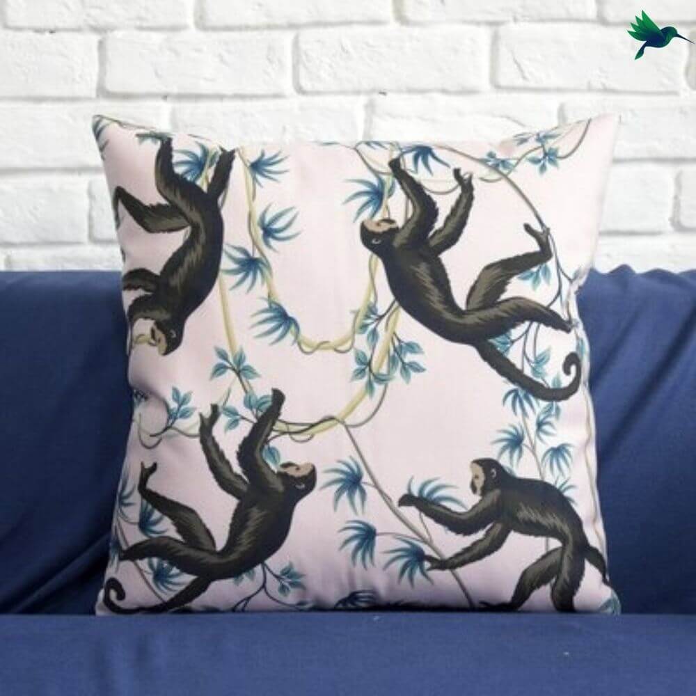 Coussin Animaux Jungle - Déco-Exotique.fr