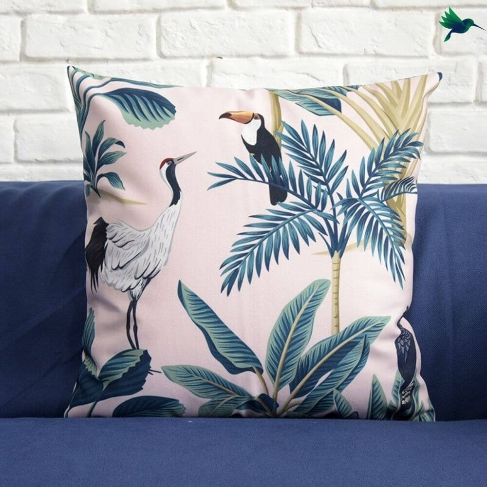 Coussin Animaux Jungle - Déco-Exotique.fr