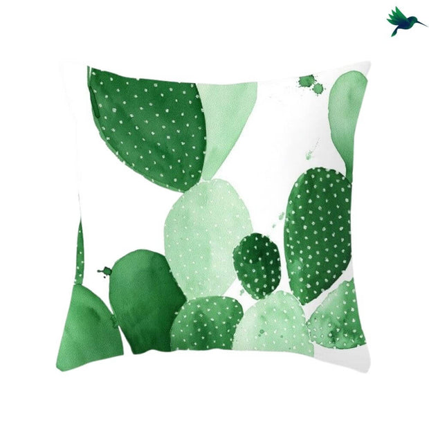 Coussin Cactus Vert - Déco-exotique.fr