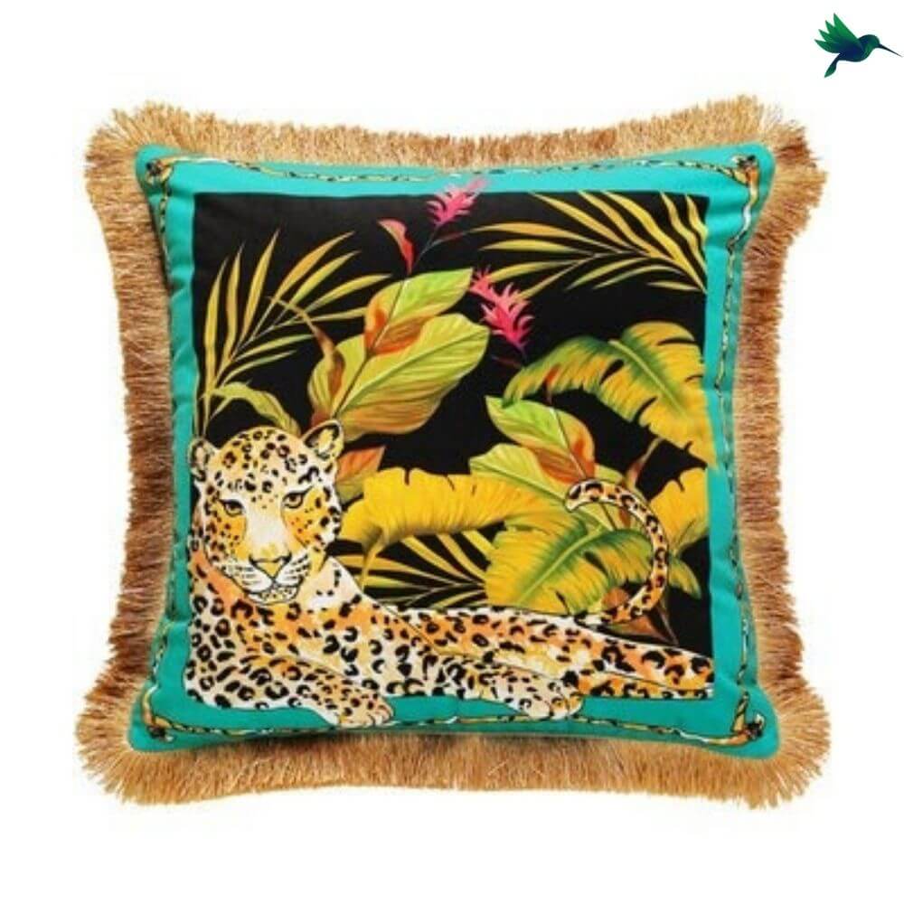 Coussin Déco Jungle - Déco-exotique.fr