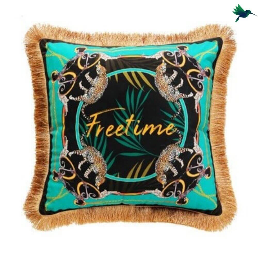 Coussin Déco Jungle - Déco-exotique.fr