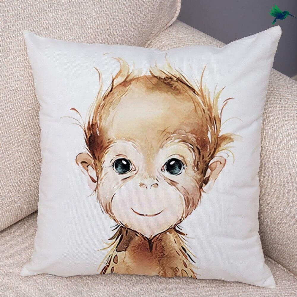 Coussin Enfant Jungle Déco-exotique.fr