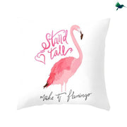 Coussin Flamant Rose Déco-exotique.fr