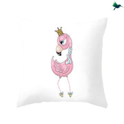Coussin Flamant Rose Déco-exotique.fr