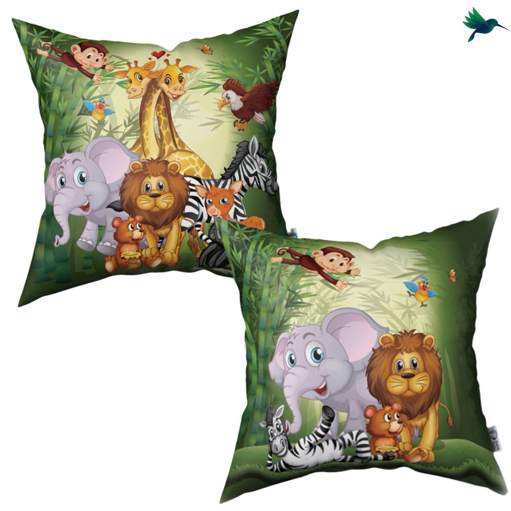 Coussin Jungle Enfant Déco-exotique.fr