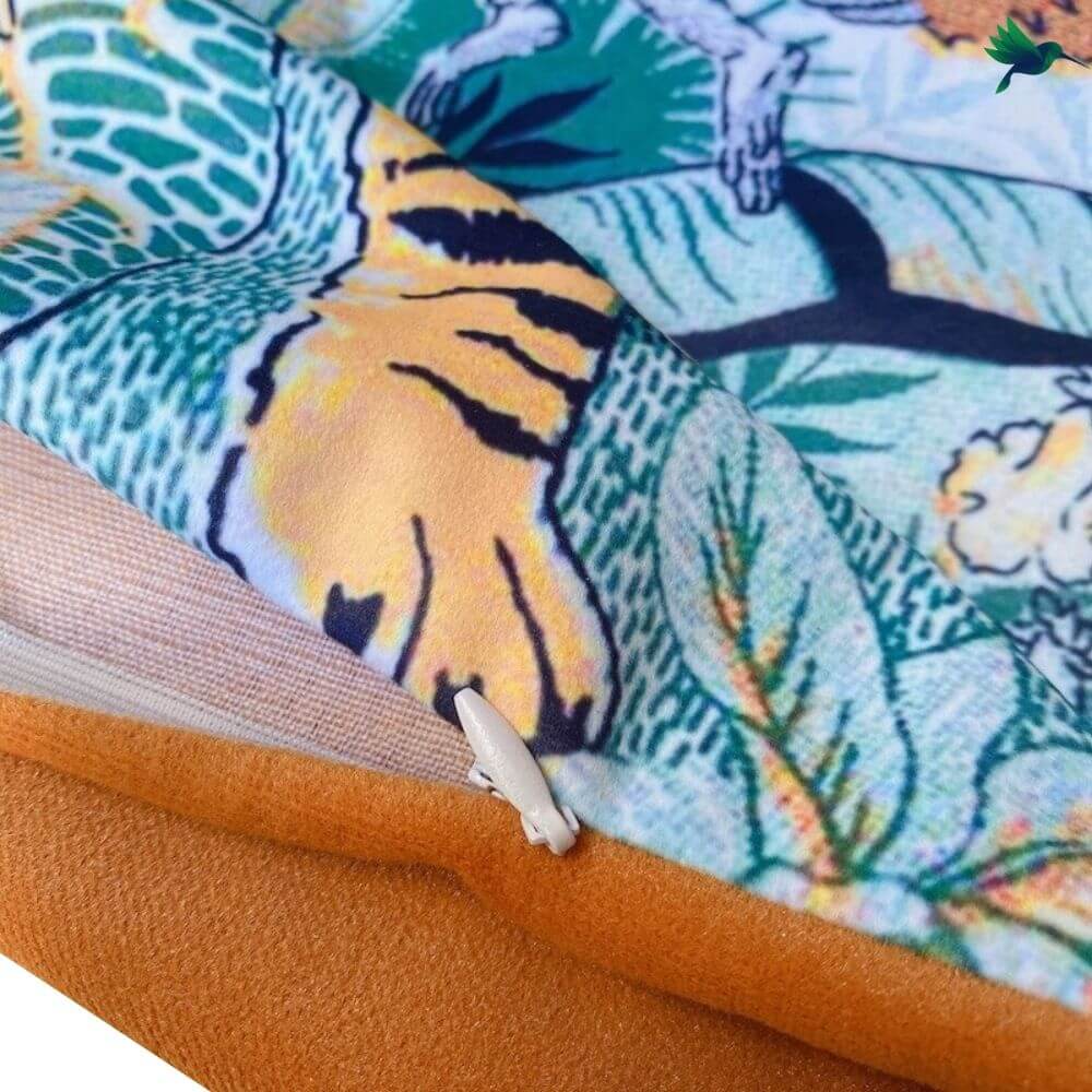 Coussin Jungle "Harmony" - Déco-exotique.fr