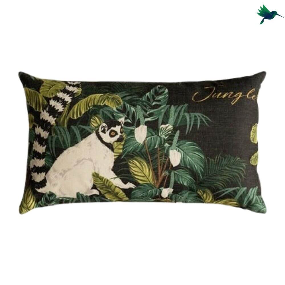 Coussin Jungle "Jangal" - Déco-exotique.fr