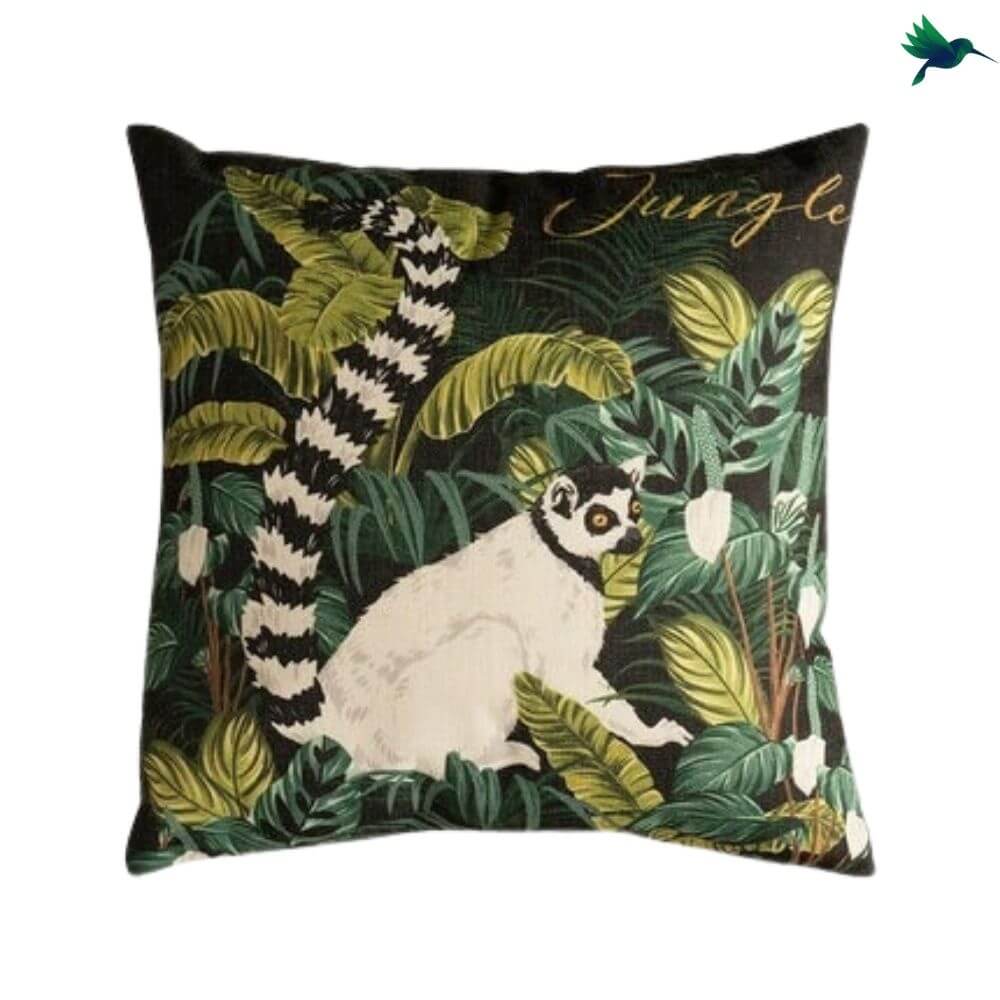 Coussin Jungle "Jangal" - Déco-exotique.fr