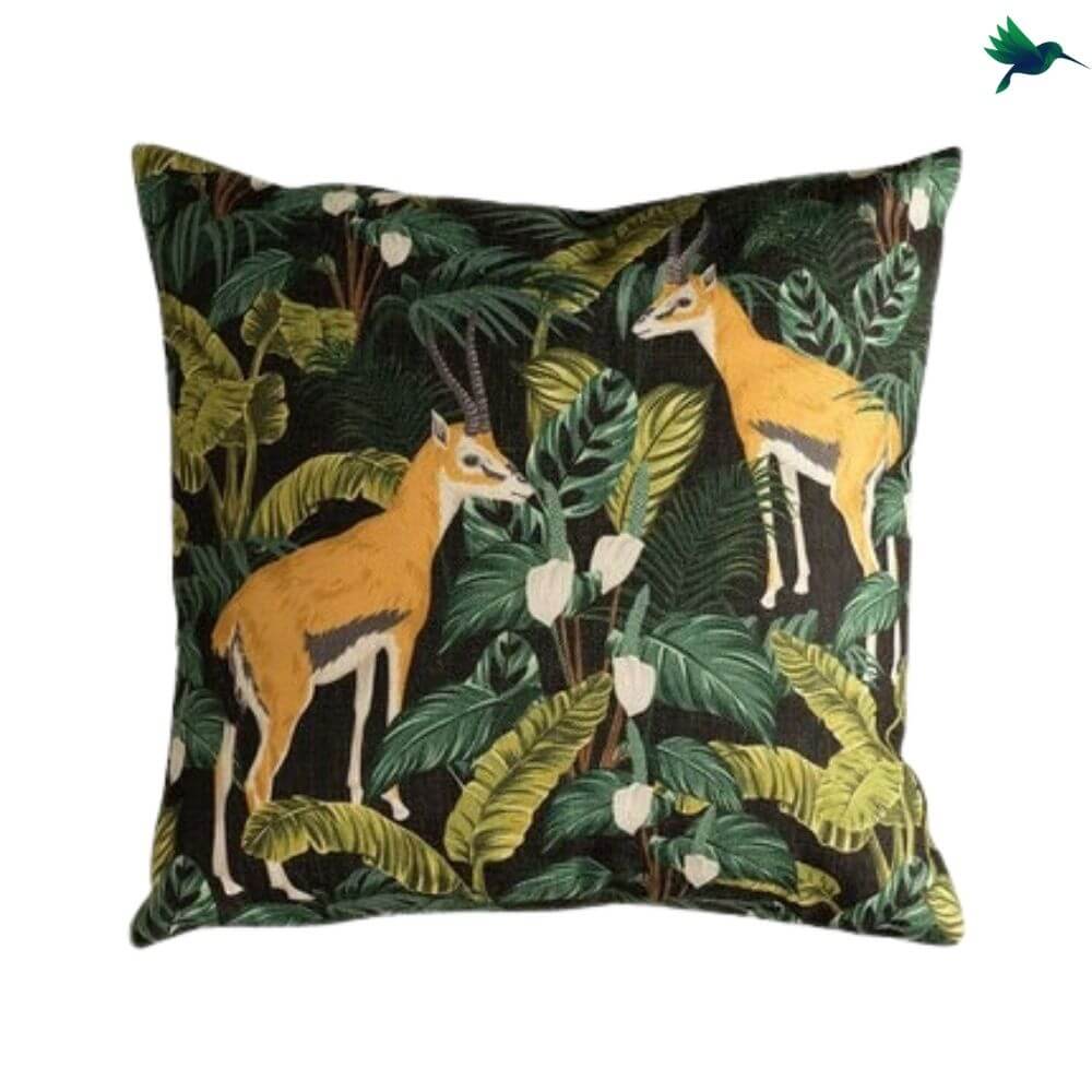 Coussin Jungle "Jangal" - Déco-exotique.fr