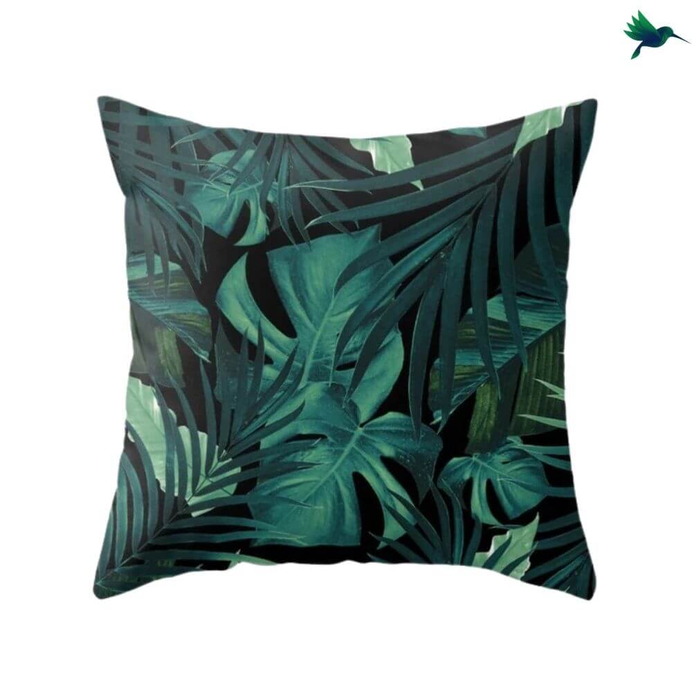 Coussin Jungle "Profonde" -  Déco-exotique.fr