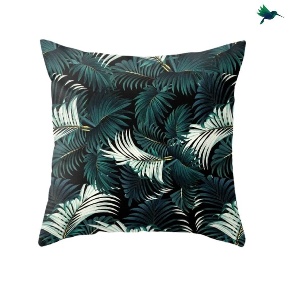 Coussin Jungle "Profonde" -  Déco-exotique.fr