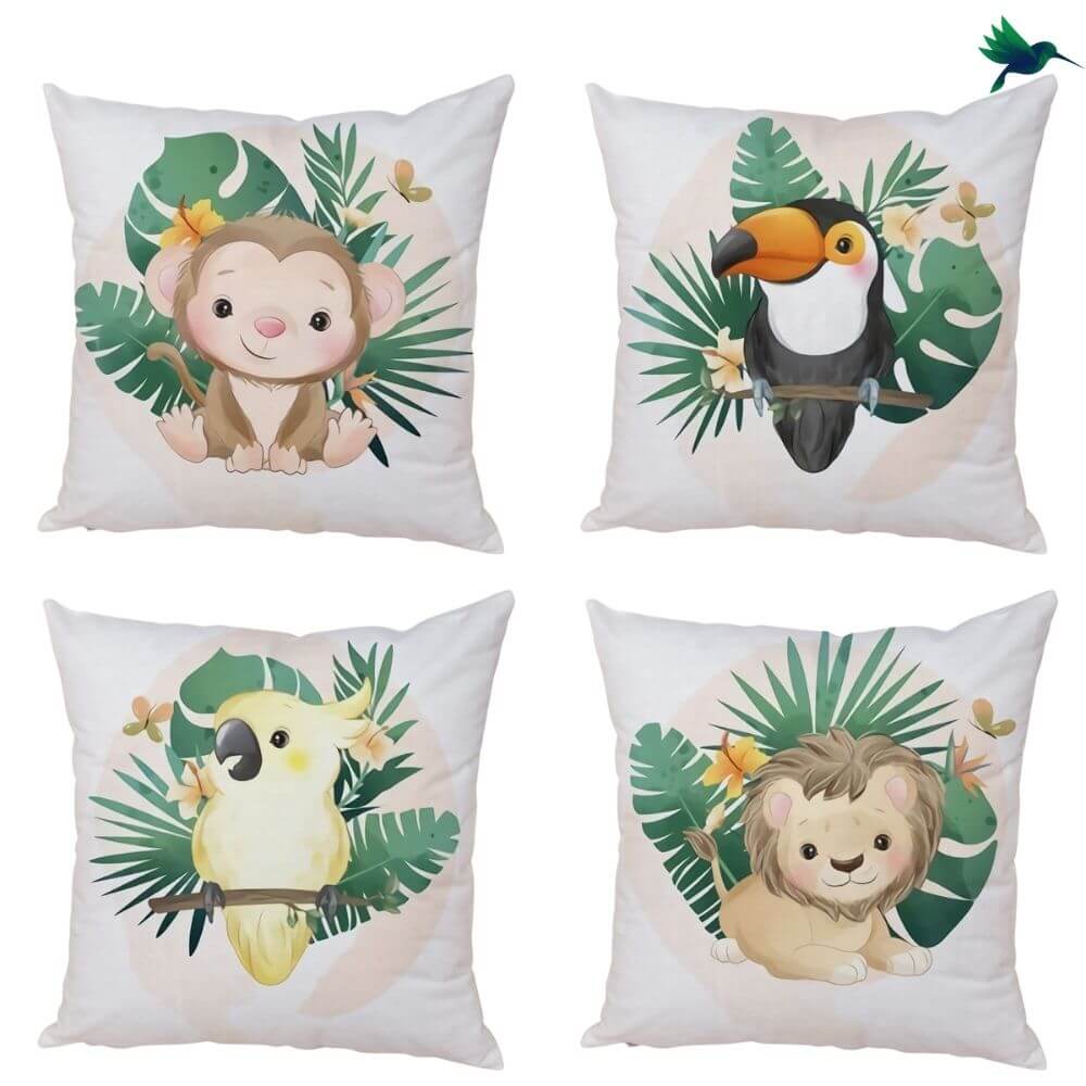 Coussin Tropical Enfant - Déco-exotique.fr