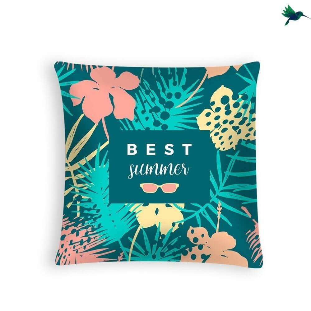 Coussin imprimé Tropical Déco-exotique.fr