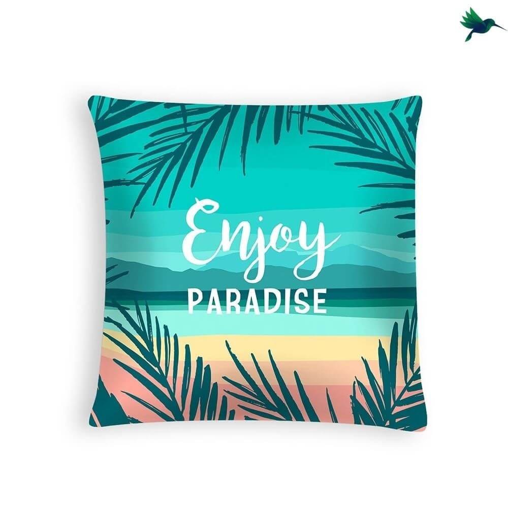 Coussin imprimé Tropical Déco-exotique.fr