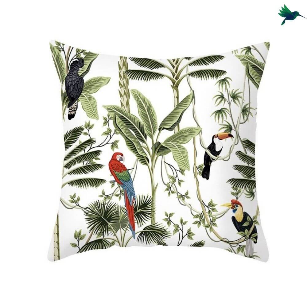 Coussin thème Jungle Déco-exotique.fr