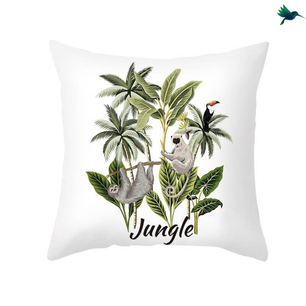 Coussin thème Jungle Déco-exotique.fr