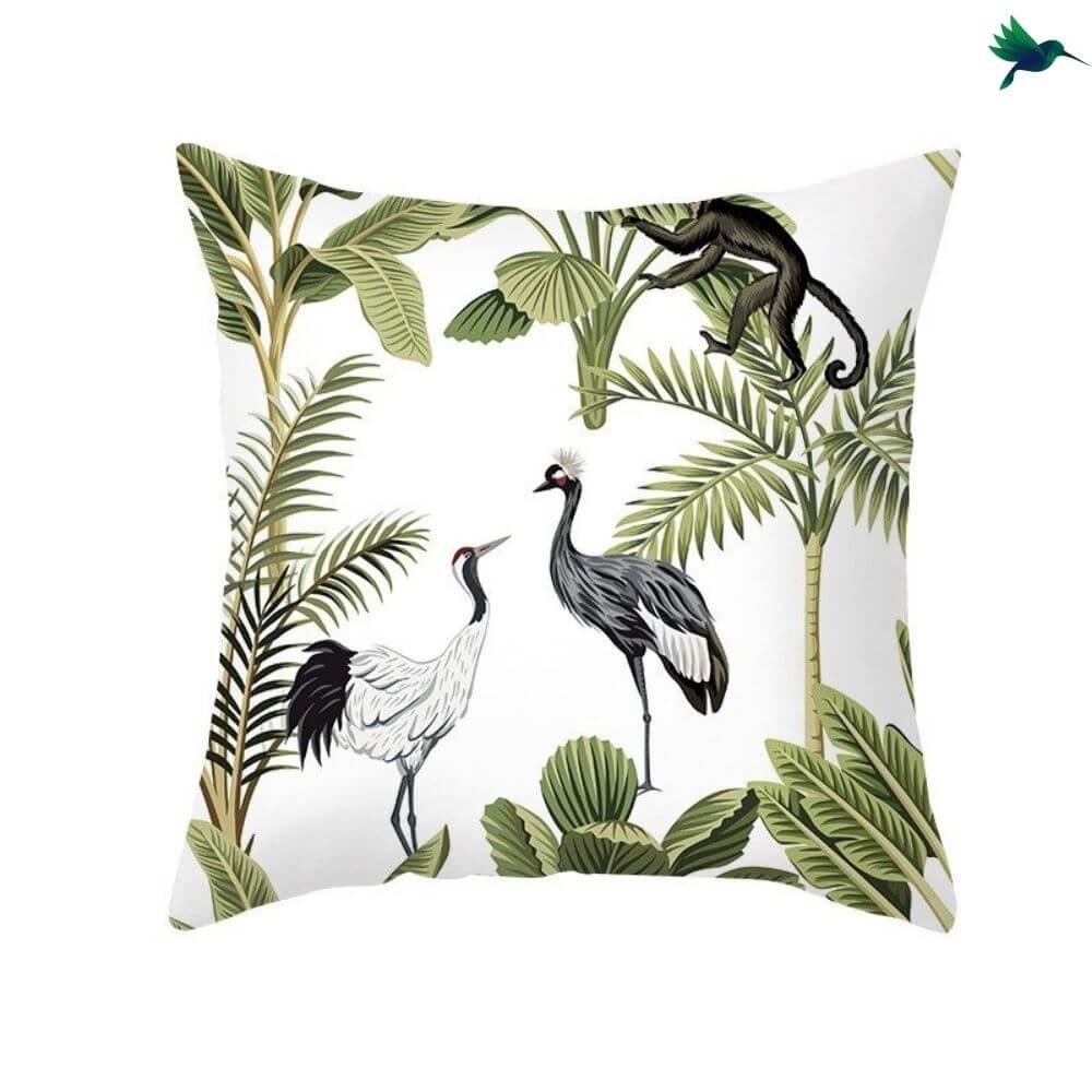 Coussin thème Jungle Déco-exotique.fr