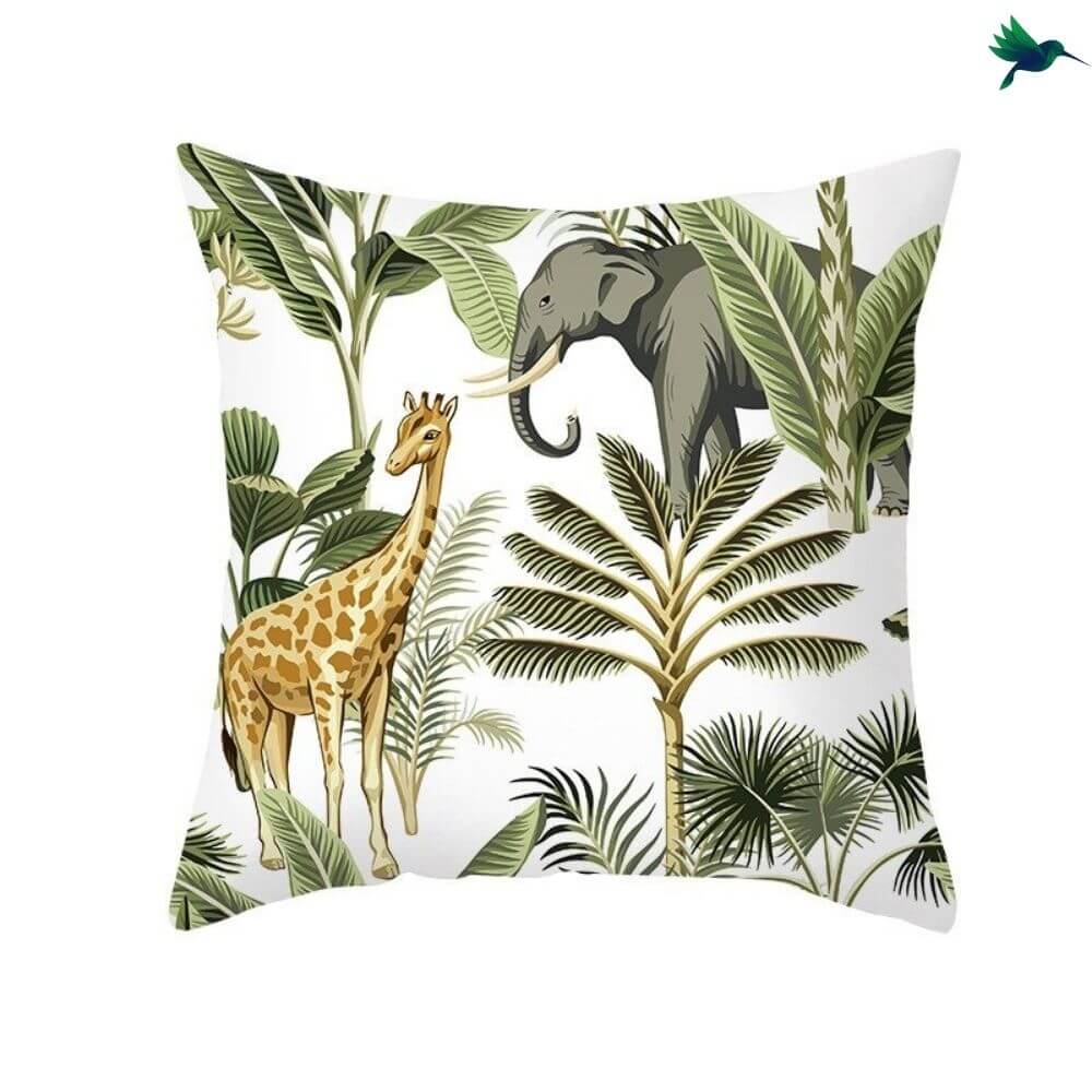 Coussin thème Jungle Déco-exotique.fr