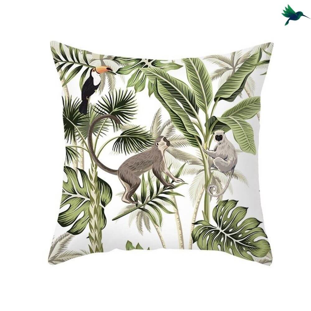 Coussin thème Jungle Déco-exotique.fr