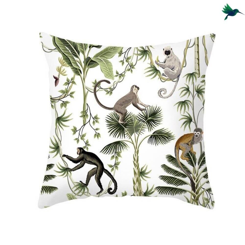 Coussin thème Jungle Déco-exotique.fr