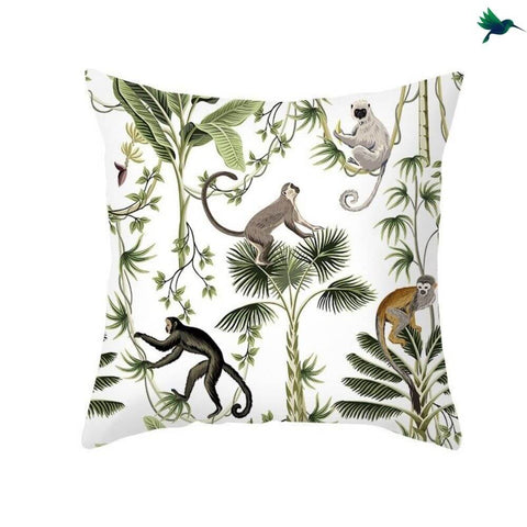 Coussin thème Jungle Déco-exotique.fr