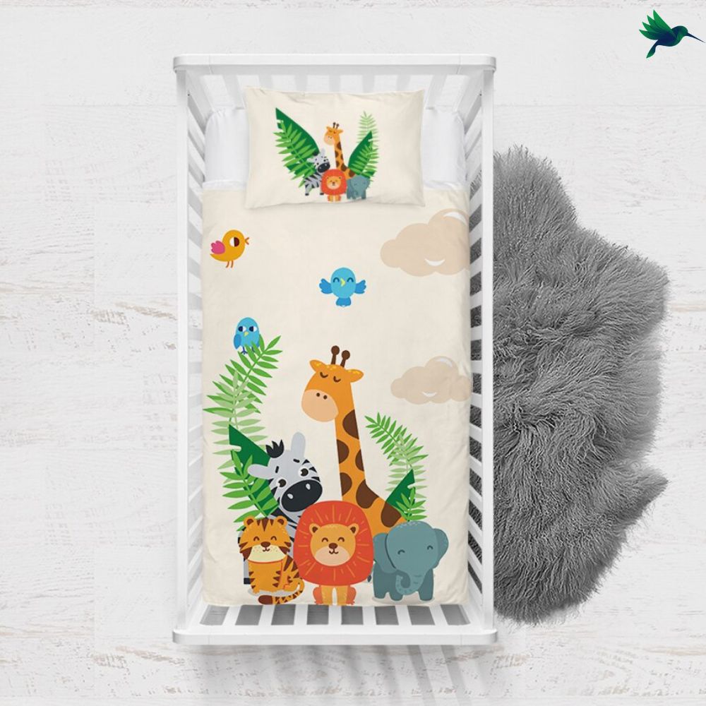 Couvre lit Jungle Savane Déco-exotique.fr