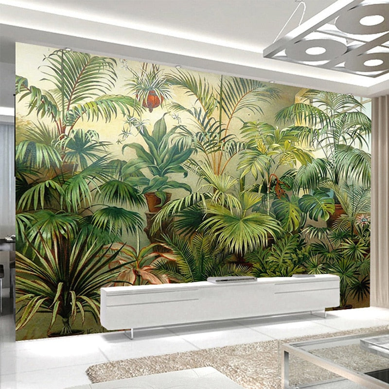 Jungle Papier peint Feuillage Déco-exotique.fr