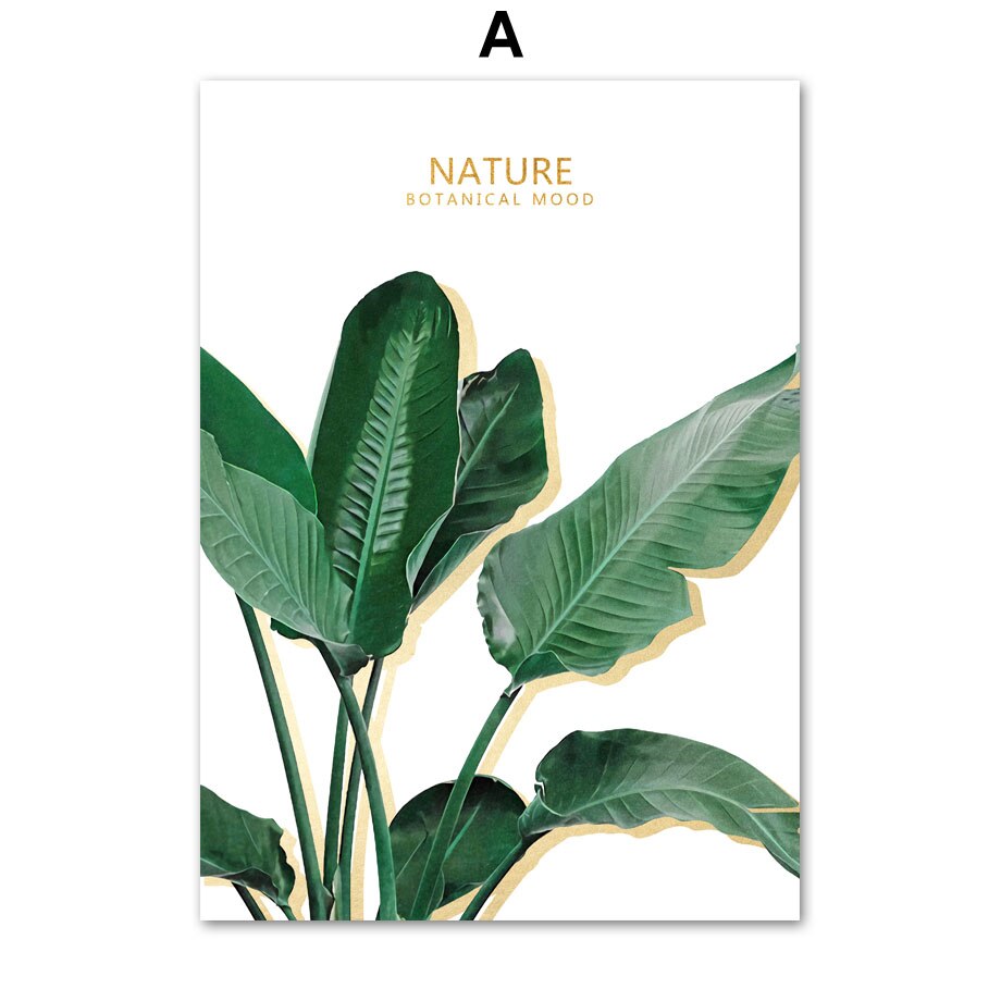 Affiche nature verte Déco-exotique.fr