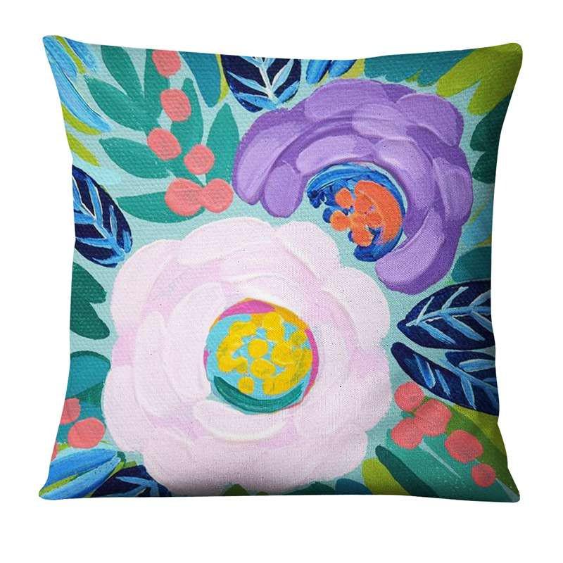 Coussin Jardin Tropical Déco-exotique.fr