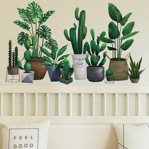 Stickers plantes en pot à acheter en ligne