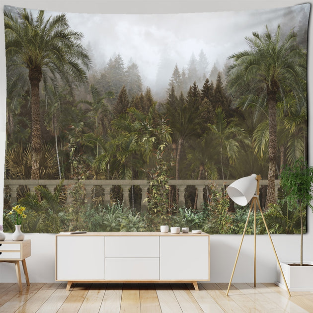 Tenture murale Jungle vintage – Déco Exotique