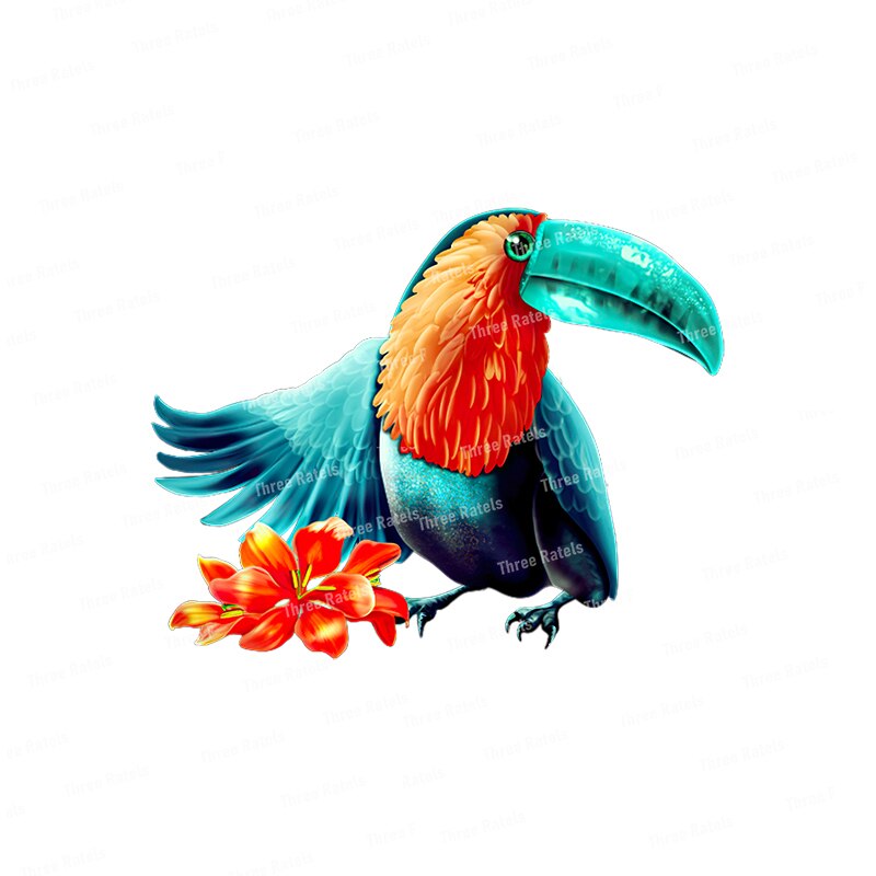 Stickers Oiseaux Tropicaux Déco-exotique.fr