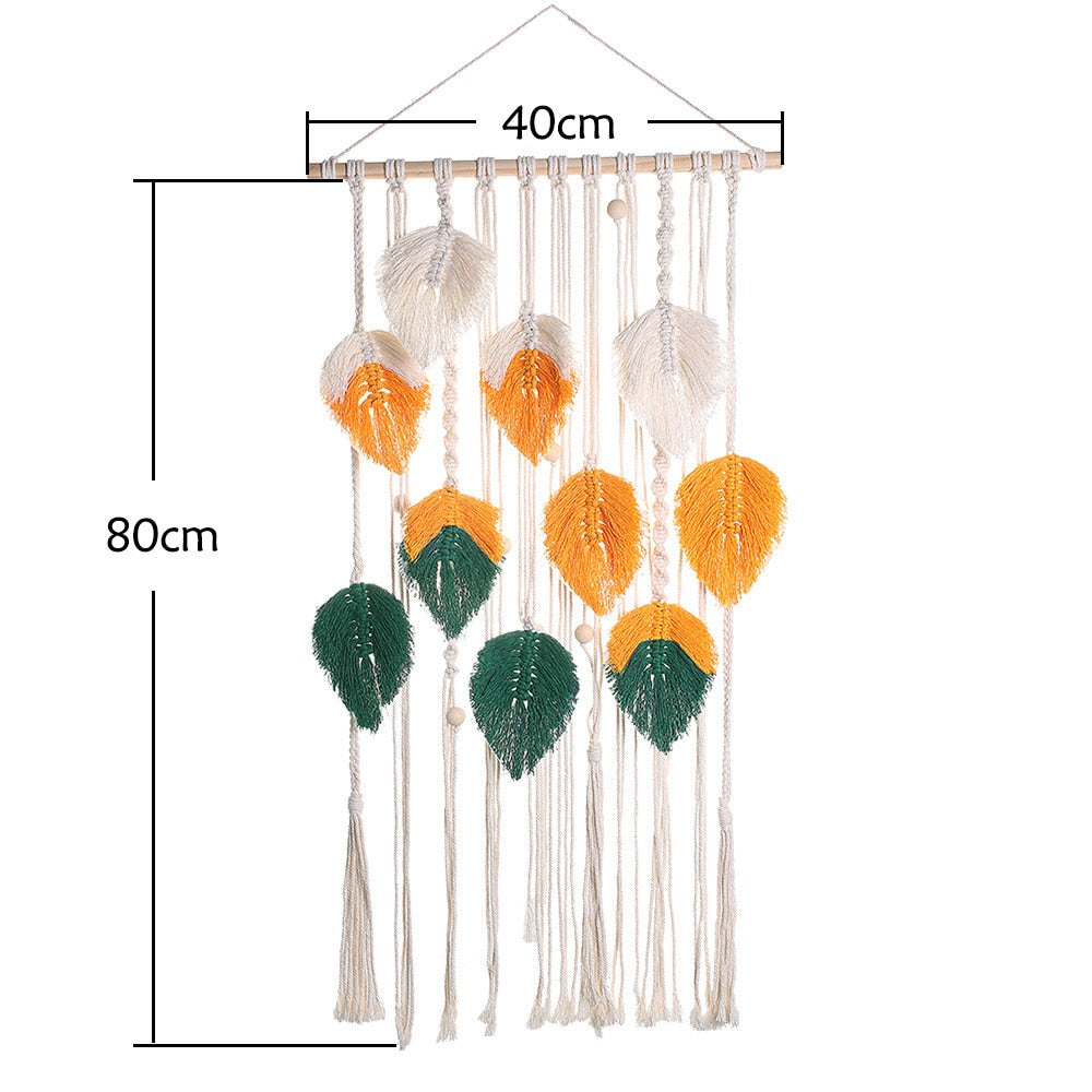 Macramé Mural Couleur Déco-exotique.fr