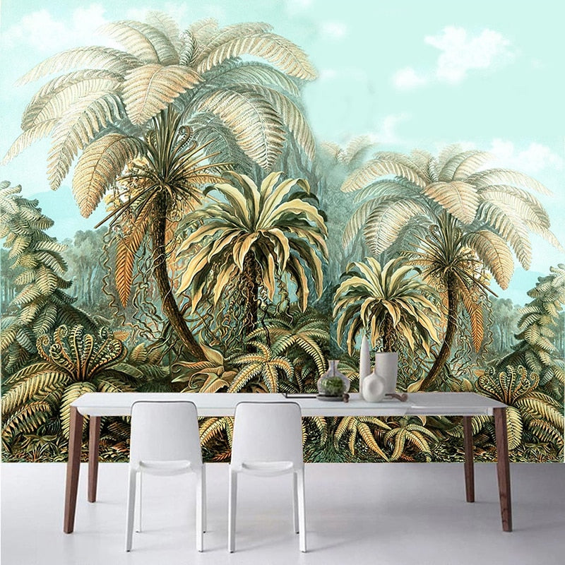 Papier peint Fresque Jungle Déco-exotique.fr