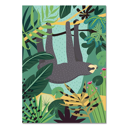 Affiche de la Jungle Déco-exotique.fr