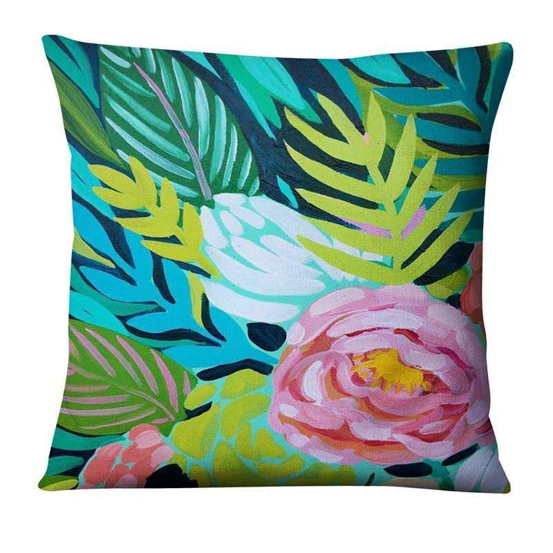 Coussin Jardin Tropical Déco-exotique.fr