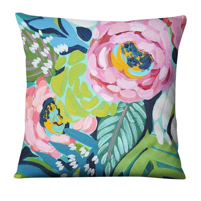 Coussin Jardin Tropical Déco-exotique.fr