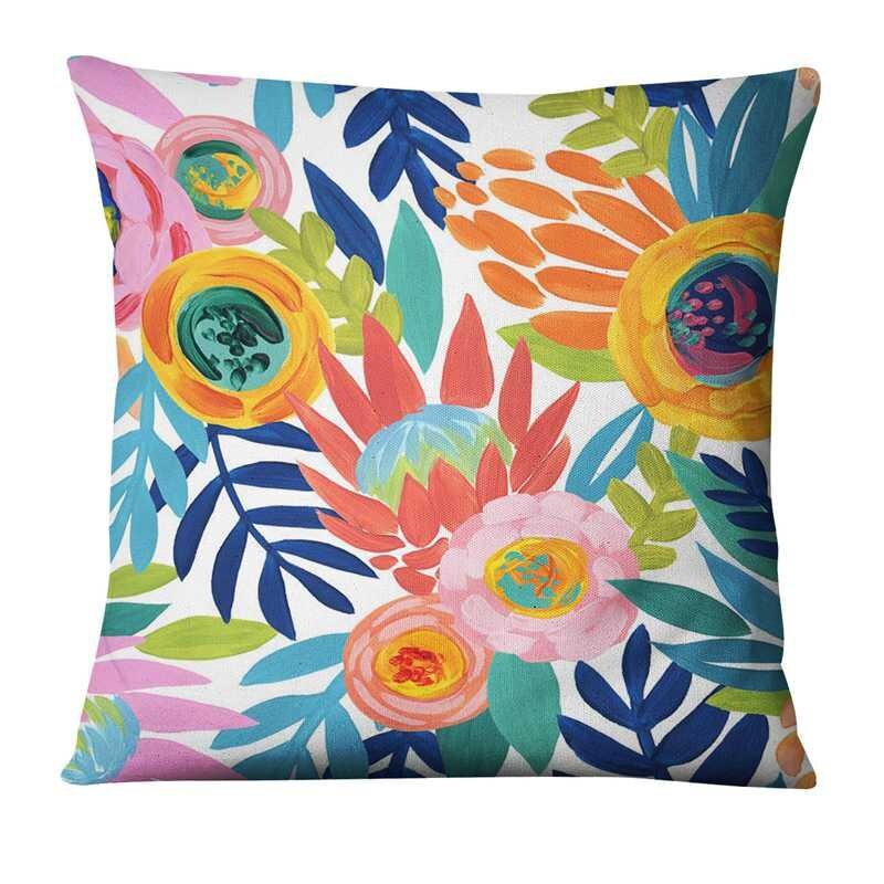 Coussin Jardin Tropical Déco-exotique.fr