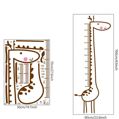 Stickers Girafe Toise Déco-exotique.fr
