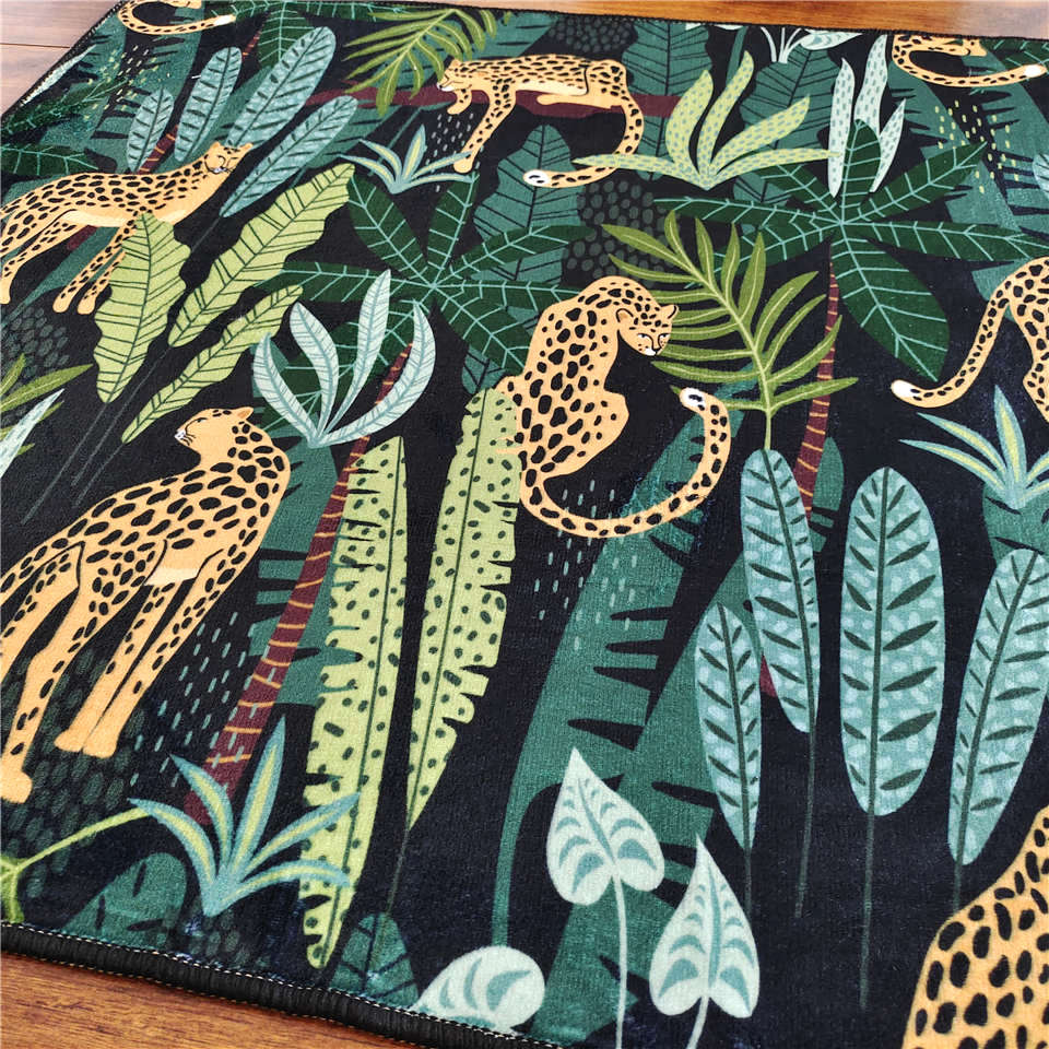 Tapis Jungle Léopard Déco-exotique.fr