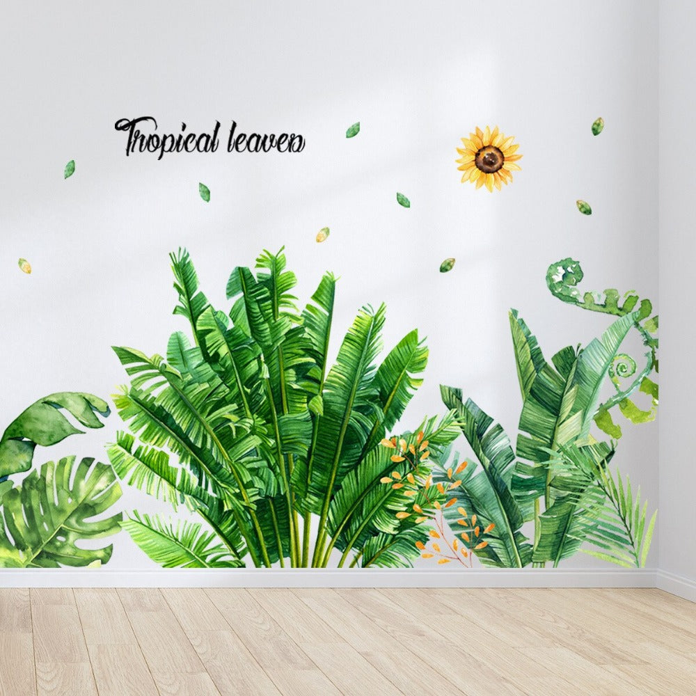 Stickers Muraux Plantes vertes Déco-exotique.fr