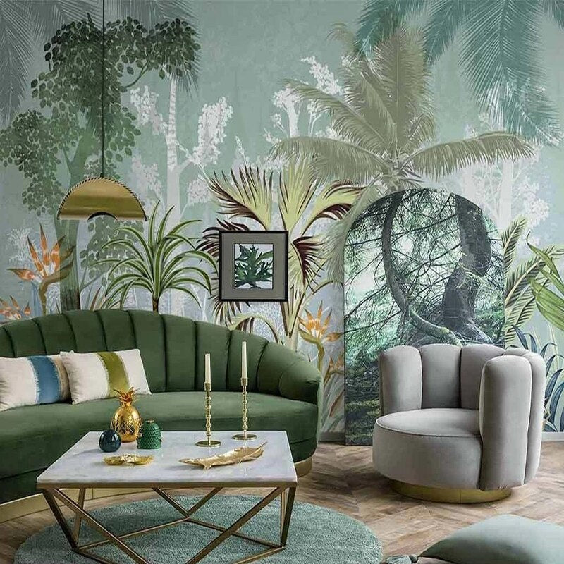 Papier peint Jungle panoramique Déco-exotique.fr