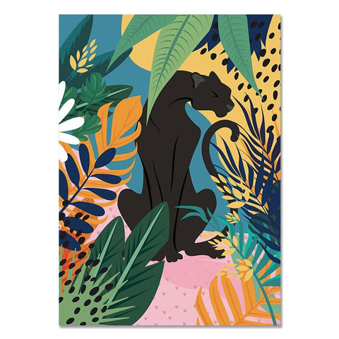 Affiche de la Jungle Déco-exotique.fr