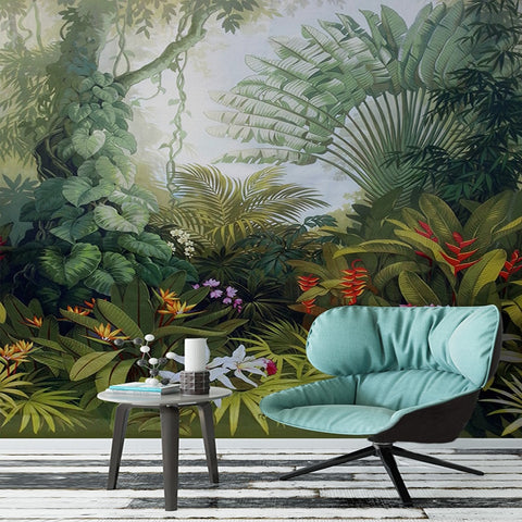 Papier peint Panoramique Jungle Déco-exotique.fr