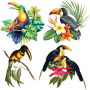 Stickers Oiseaux Tropicaux Déco-exotique.fr