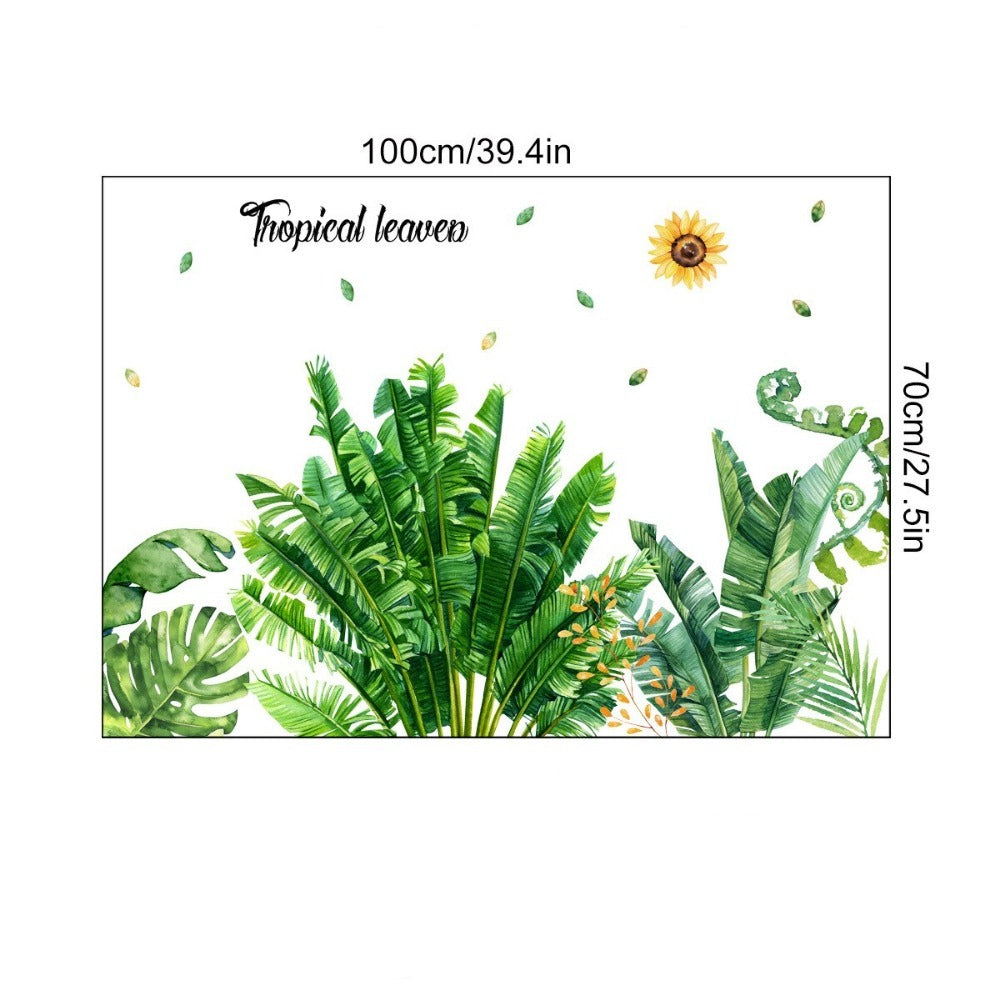 Stickers Muraux Plantes vertes Déco-exotique.fr