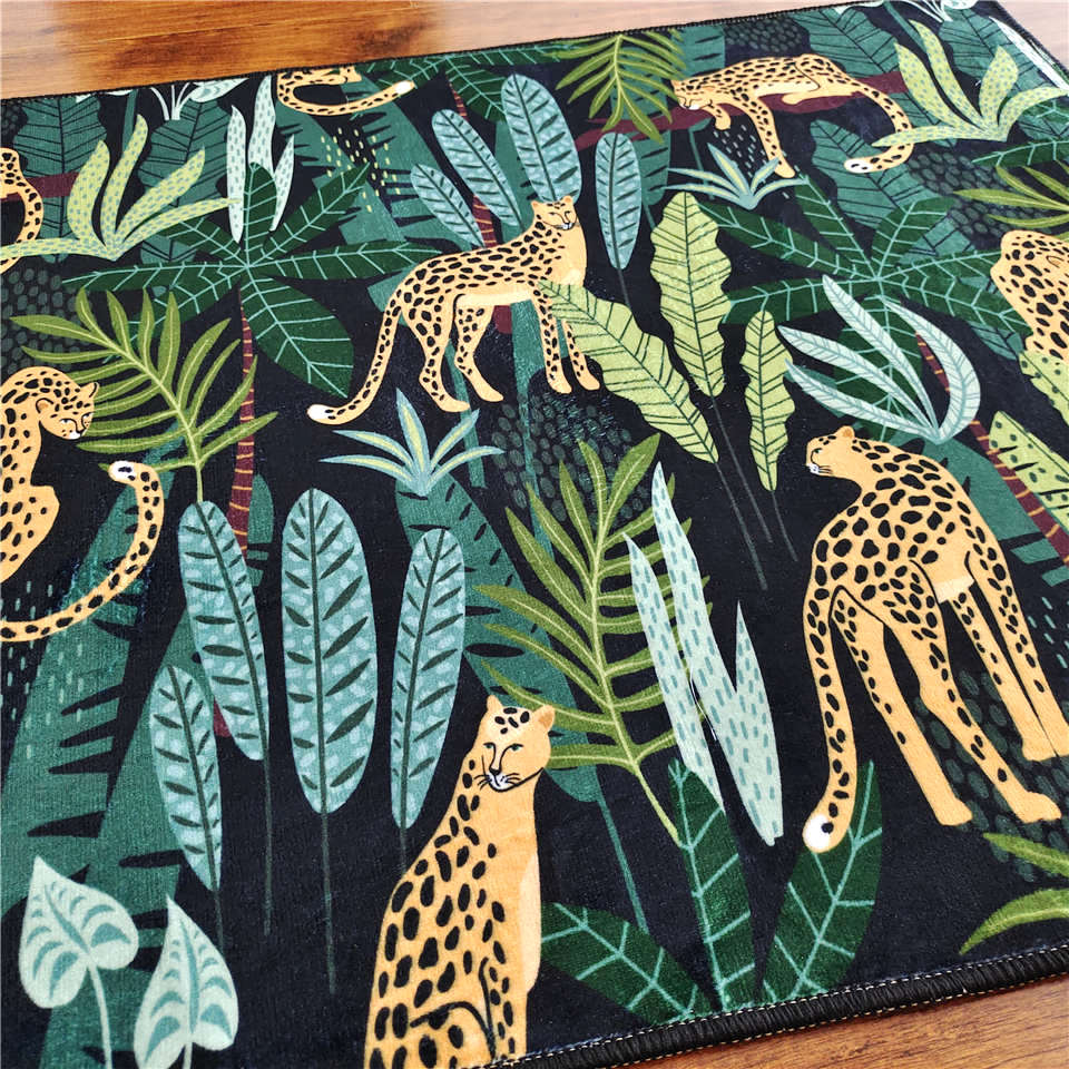 Tapis Jungle Léopard Déco-exotique.fr