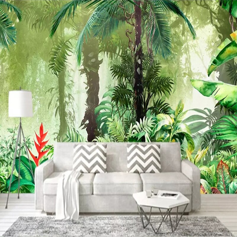 Papier peint Foret Tropical Déco-exotique.fr