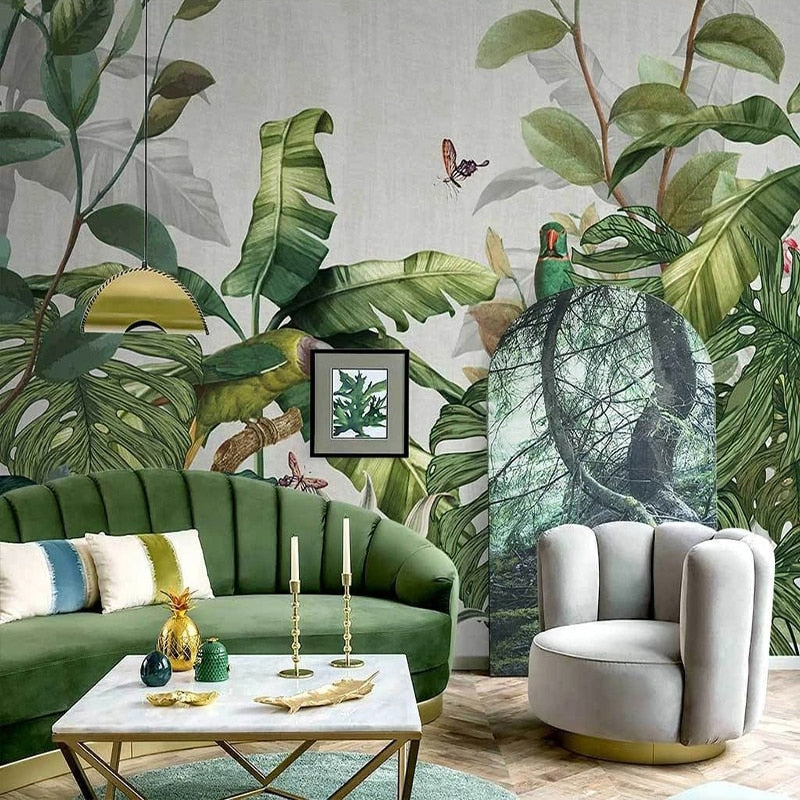 Papier peint Motif Jungle Déco-exotique.fr