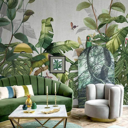 Papier peint Motif Jungle Déco-exotique.fr